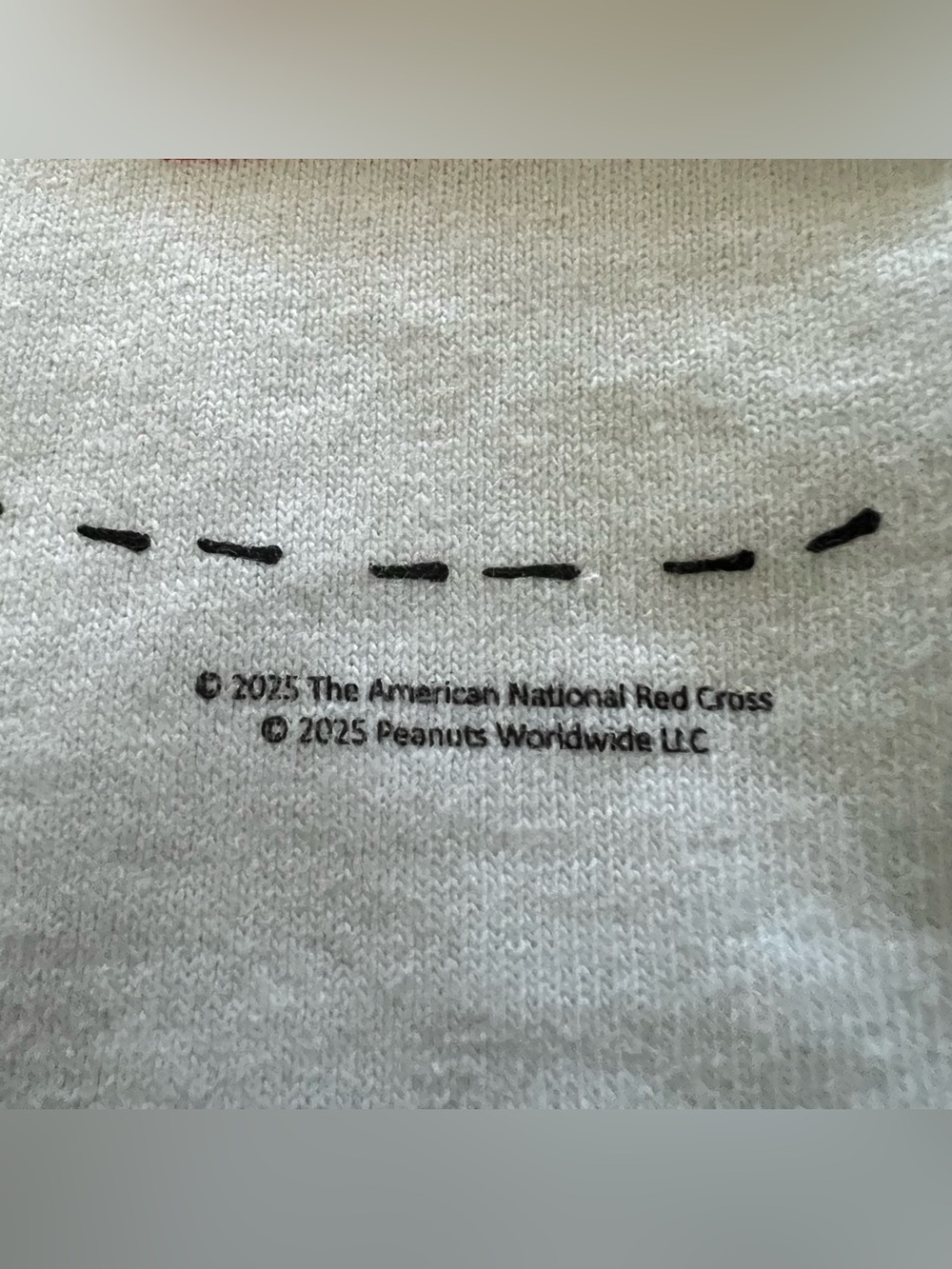 American Red Cross Flying Woodstock T Shirt 2025 Size Large Peanuts Limited - Picture 4 of 8